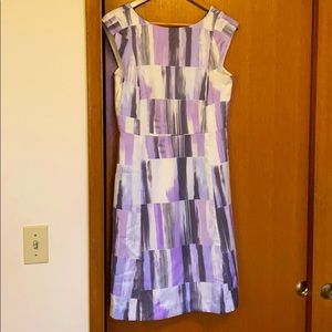 Banana Republic lavender purple shift dress sz M